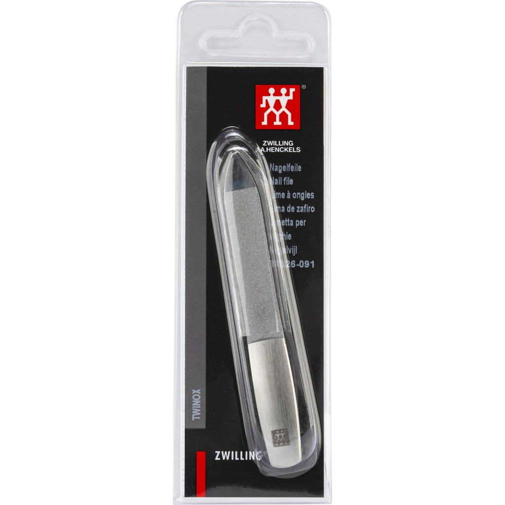 Zwilling Premium Saphir-Nagel- feile 90 mm