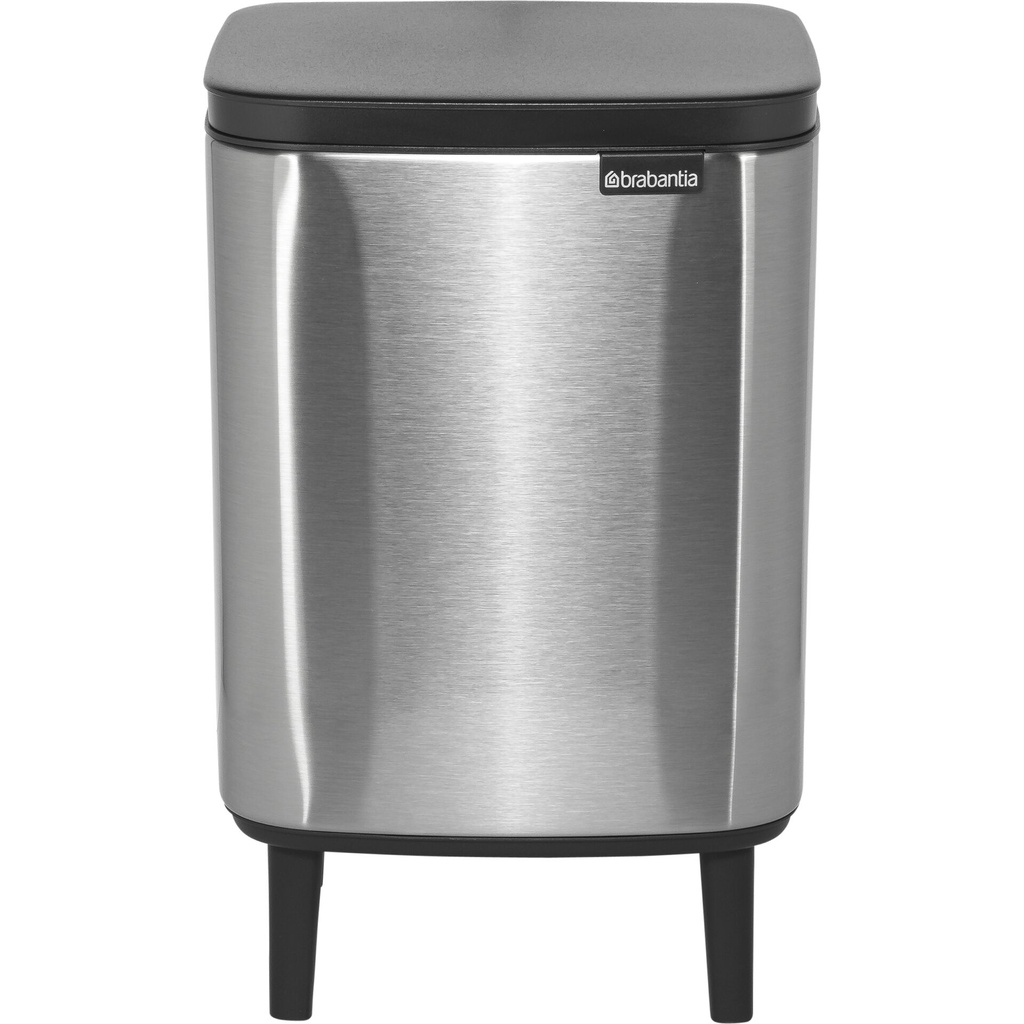 Brabantia BO Trash Bin HI 7 l Matte Steel Fingerprint Proof