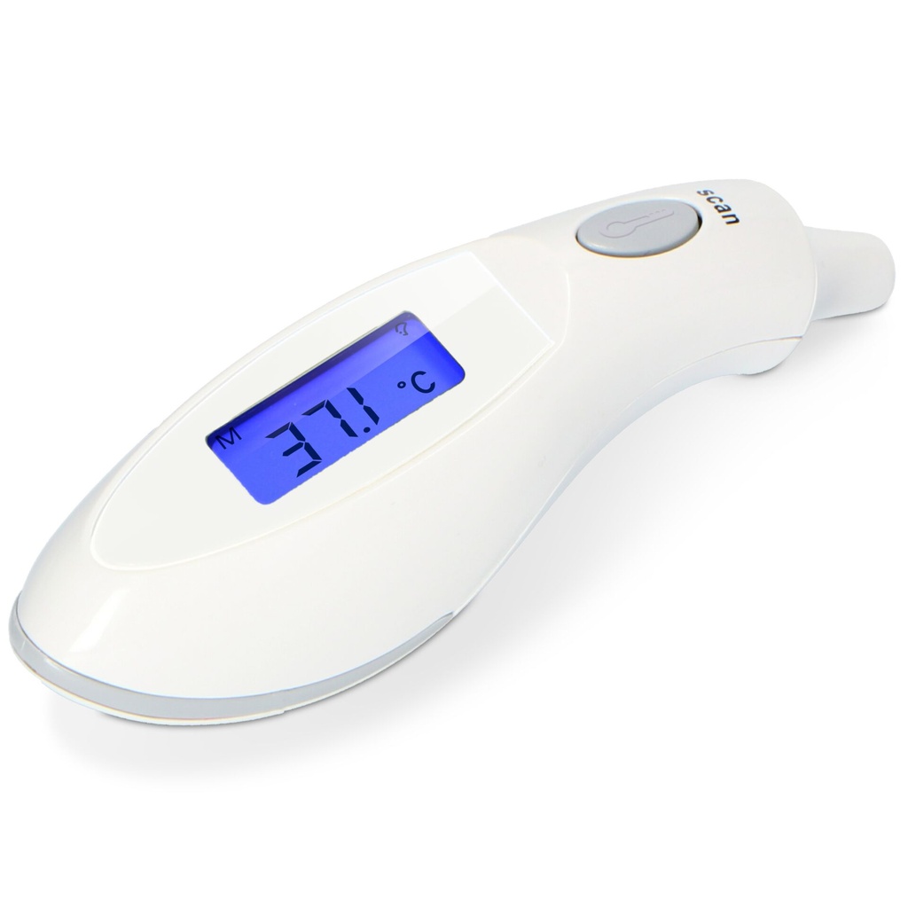 Alecto Infrared ear thermometer white