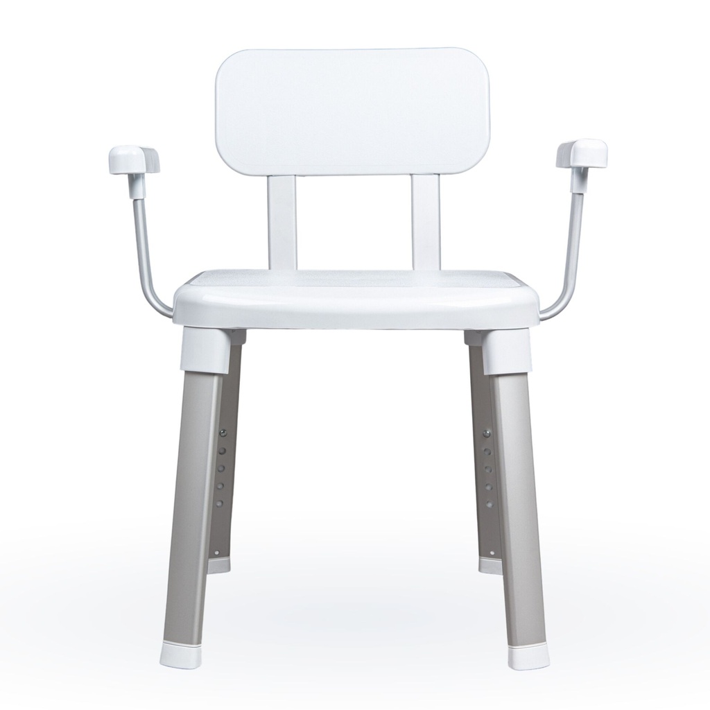 Weinberger Gratia shower & bath chair with backrest and armrests