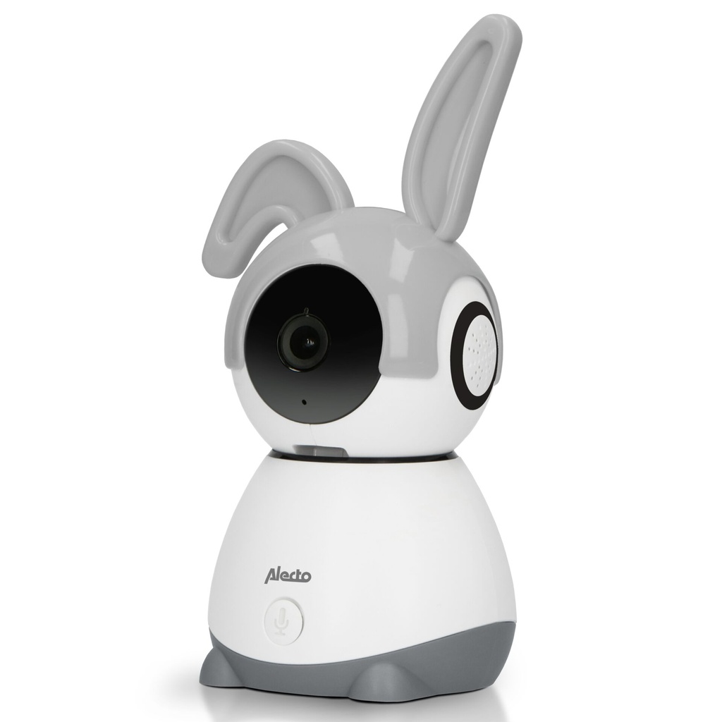Alecto Wi-Fi Baby monitor with camera, white/grey