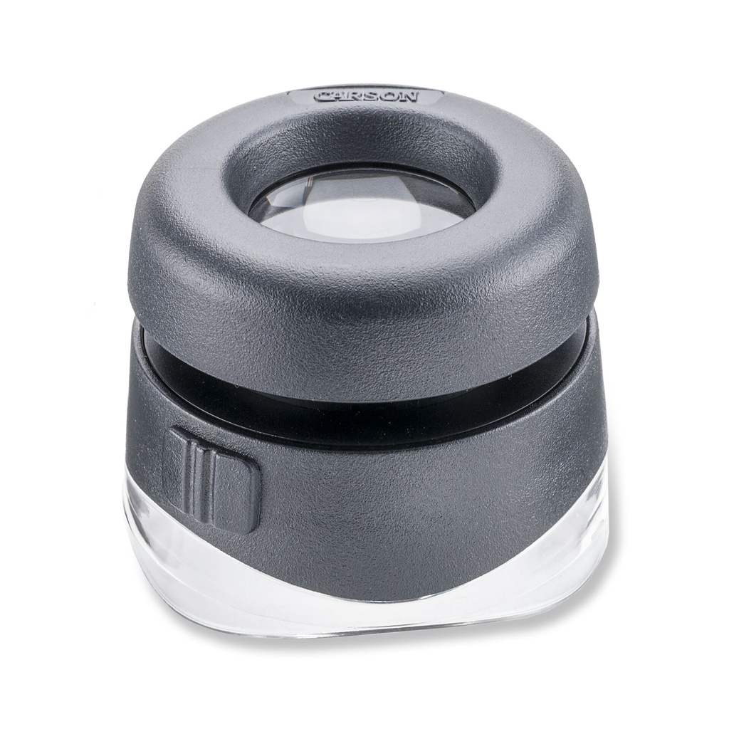 Carson LH-50 VersalLoupe LED 10x Focusable Magnifier
