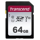 Transcend SDXC 300S         64GB Class 10 UHS-I U1
