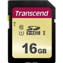Transcend SDHC 500S         16GB Class 10 UHS-I U1 V30