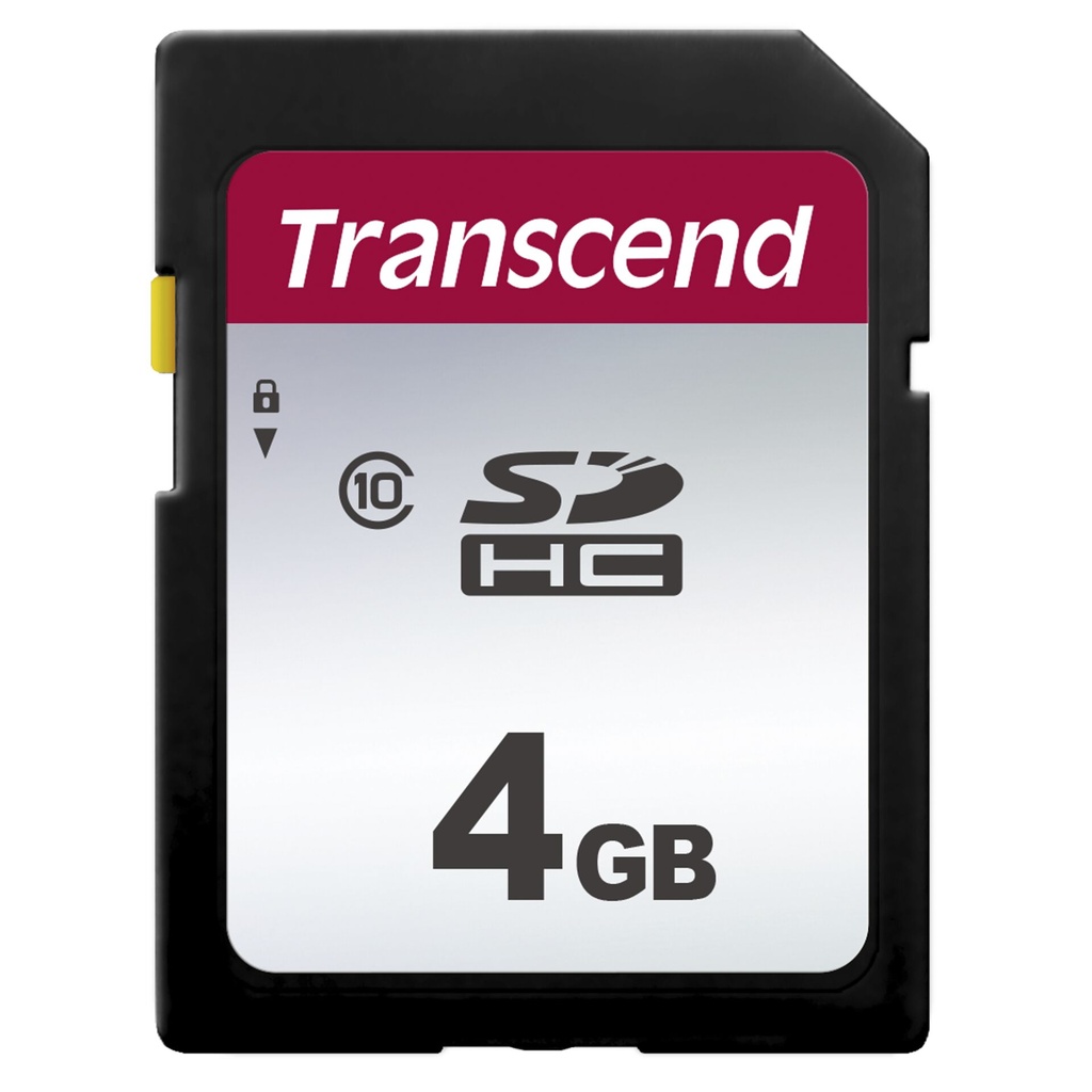 Transcend SDHC 300S          4GB Class 10