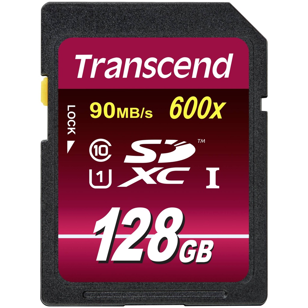 Transcend SDXC             128GB Class10 UHS-I 600x Ultimate