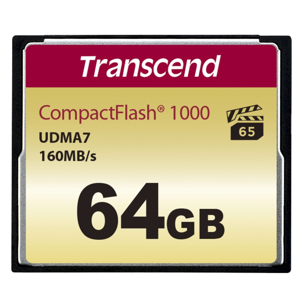 Transcend Compact Flash 64GB 1000x