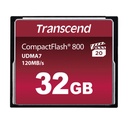 Transcend Compact Flash     32GB 800x