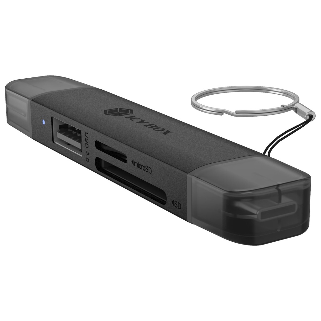 ICY BOX IB-CR203-CU3 3-in-1 USB 3.2 Gen 1 Card Reader