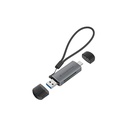Conceptronic BIAN05G 2-in-1 Dual Plug Card Reader