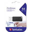 Verbatim Store n Go         64GB Pinstripe USB 2.0 black    49065
