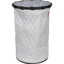 Reisenthel Homebasket L frame rhombus light grey