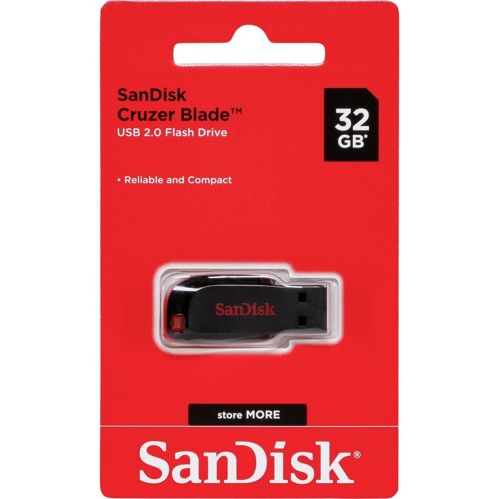 SanDisk Cruzer Blade        32GB SDCZ50-032G-B35