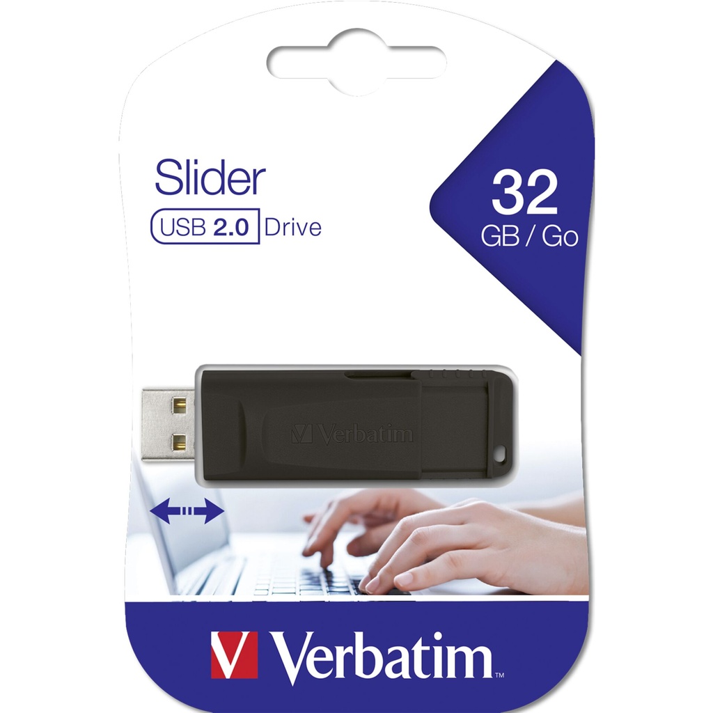 Verbatim Store n Go Slider  32GB USB 2.0                    98697