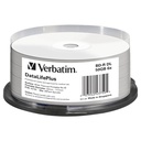 1x25 Verbatim BD-R Blu-Ray 50GB 6x Speed thermal printable CB