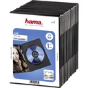 Hama Slim DVD Jewel Case pack of 25, black         51182