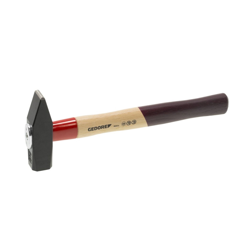 GEDORE Locksmith's Hammer ROTBAND-PLUS hickory handle 500g