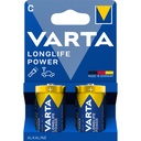 1x2 Varta Longlife Power Baby C LR 14
