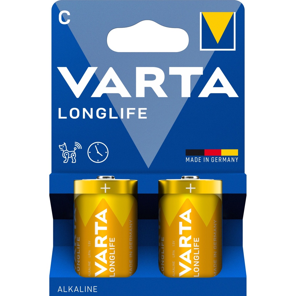 6x2 Varta Longlife Baby C LR 14 VPE Innenkarton
