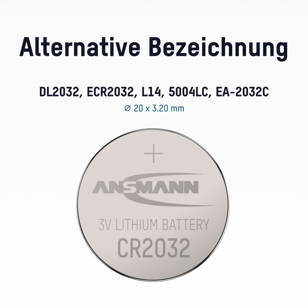 10x1 Ansmann CR 2032