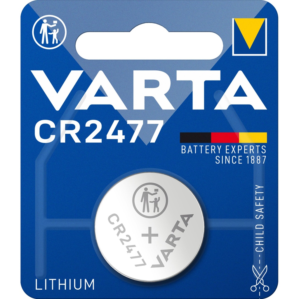 10x1 Varta electronic CR 2477