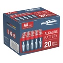 1x20 Ansmann Alkaline Mignon AA LR 6 red-line Box