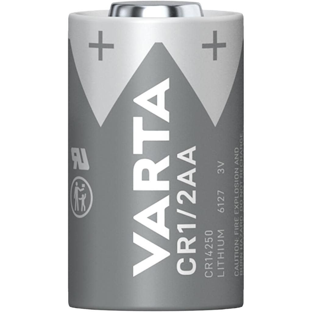 1 Varta Lithium CR 1/2 AA 700mAh 3V