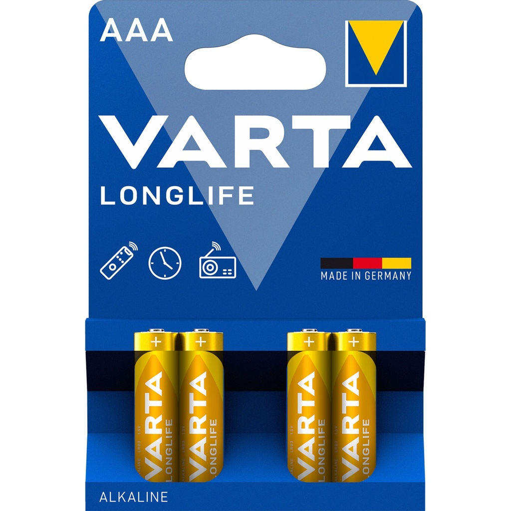 50x4 Varta Longlife Micro AAA LR 03          PU master box