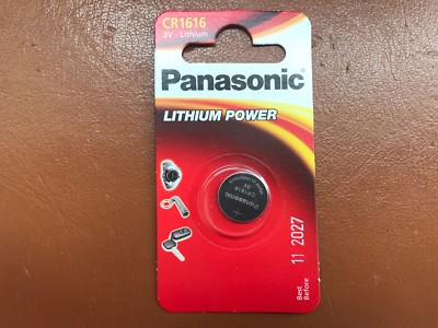 1 Panasonic CR 1616 Lithium Power