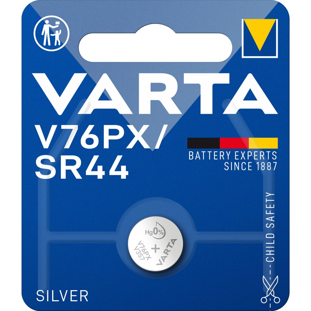 1 Varta Photo V 76 PX/SR44 04075 101 401