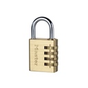 Master Lock Combination Lock Aluminium 40mm 604EURD