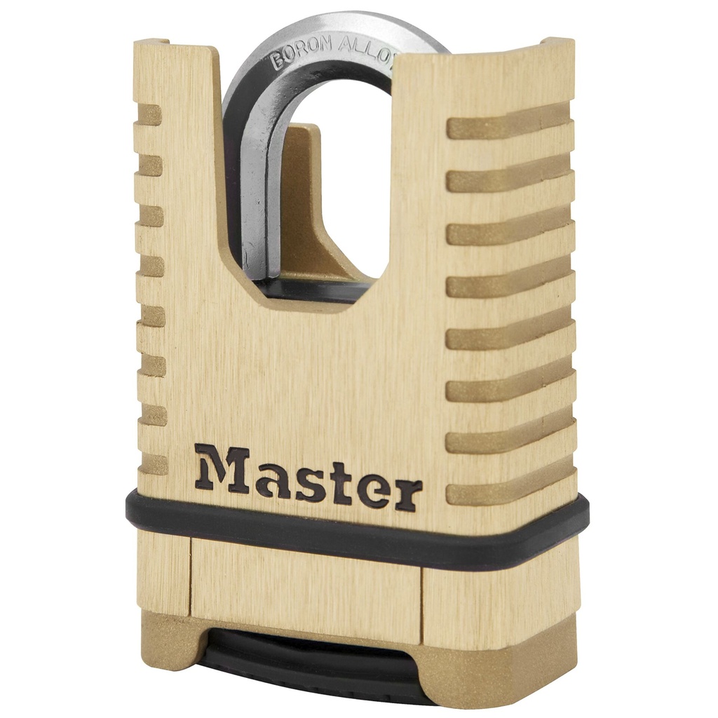 Master Lock Excell Padlock with bordered Shackle     M1177EURDCC