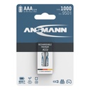 12x2 Ansmann NiMH bat. 1000 Micro AAA 950 mAh