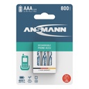 1x3 Ansmann maxE NiMH rech.bat. Micro AAA 800 mAh DECT PHONE
