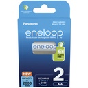 1x2 Panasonic Eneloop Mignon AA 2000mAh Ni-MH       BK-3MCDE/2BE