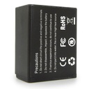 GoXtreme Battery f. VX6430 Lithium-Ions