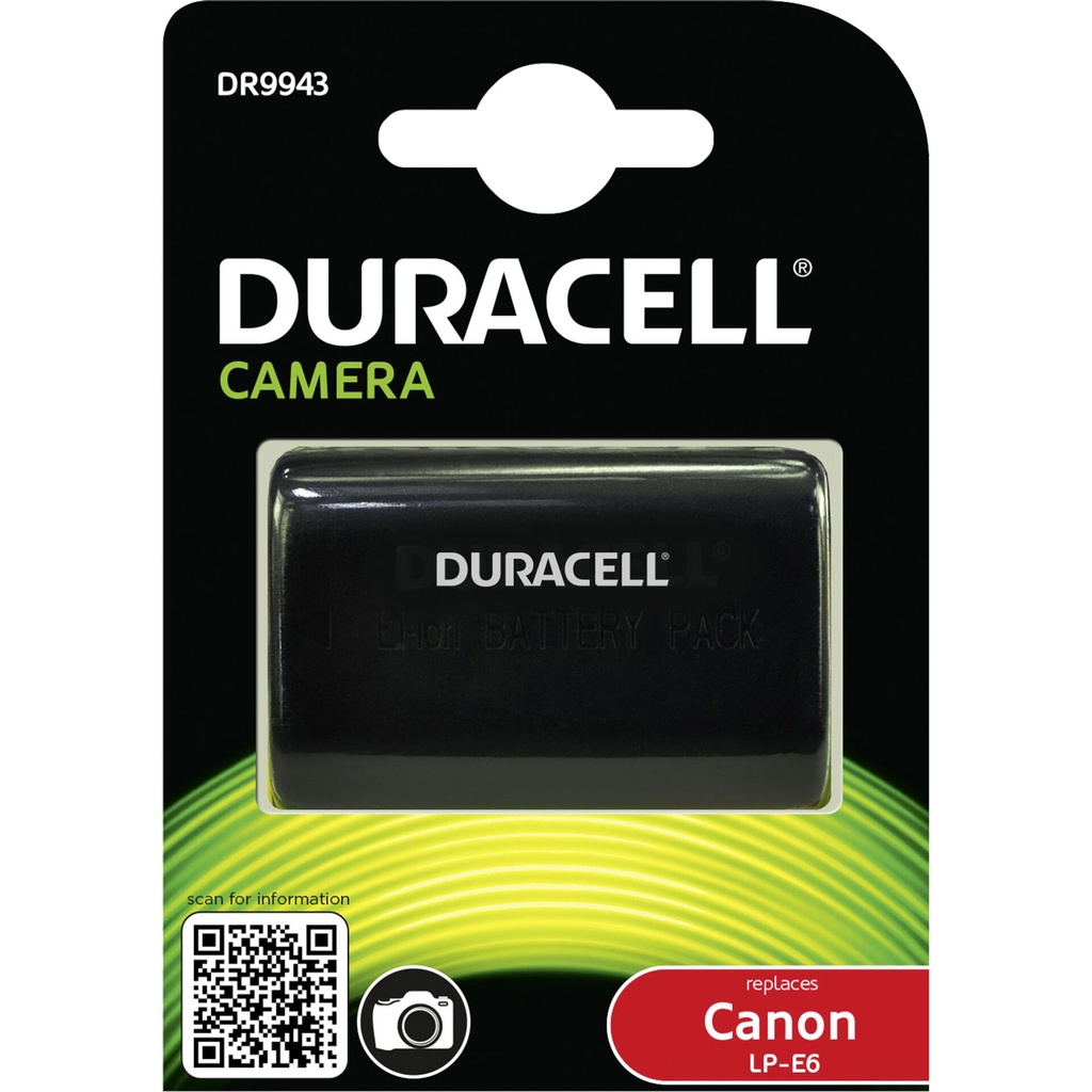 Duracell Li-Ion Akku 1600 mAh for Canon LP-E6