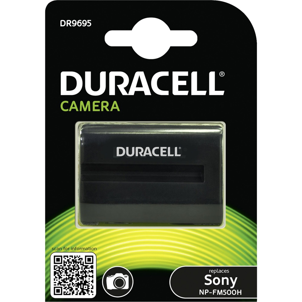 Duracell Li-Ion Battery 1600mAh for Sony NP-FM500H