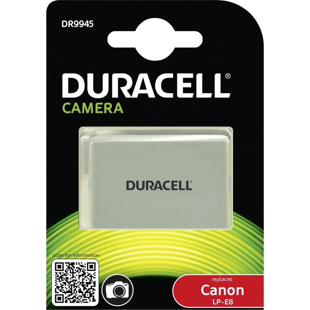 Duracell Li-Ion Akku 1020 mAh for Canon LP-E8