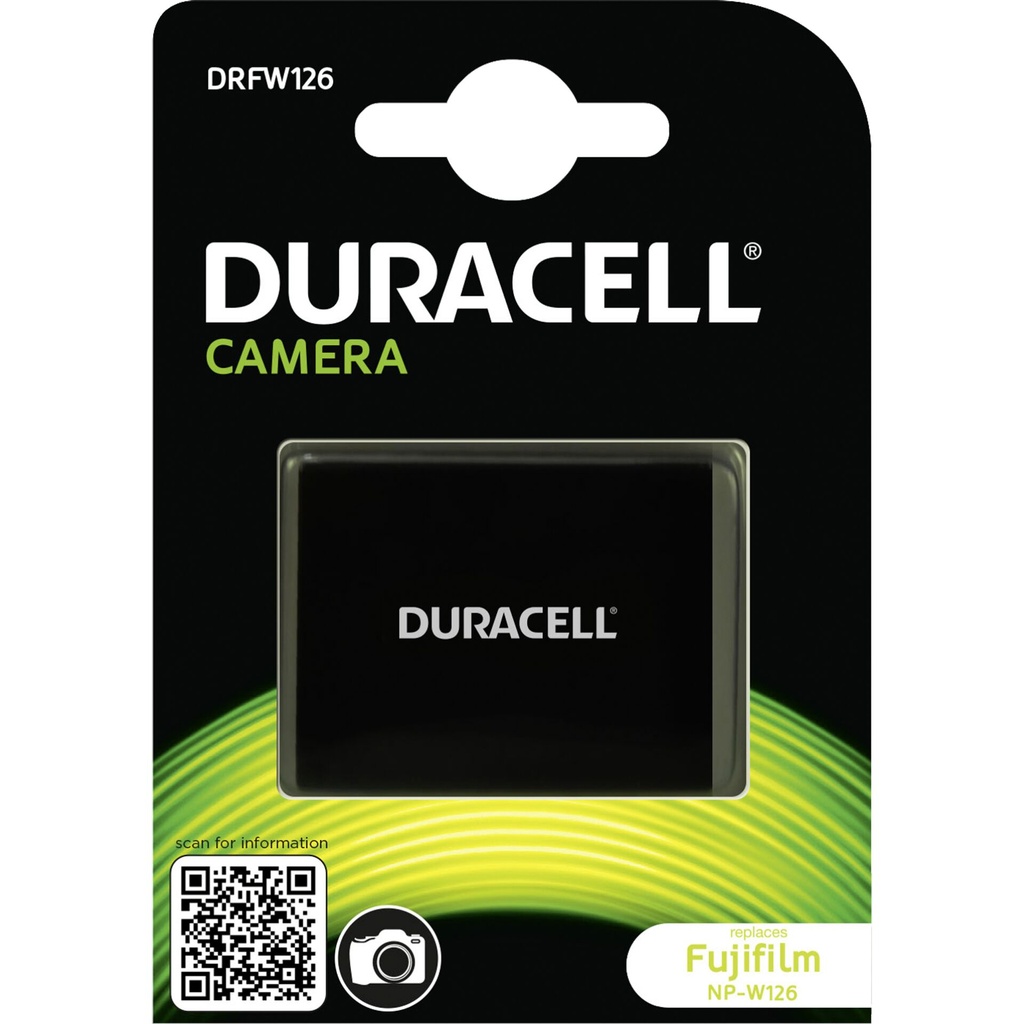 Duracell Li-Ion Battery 1140mAh for Fujifilm NP-W126