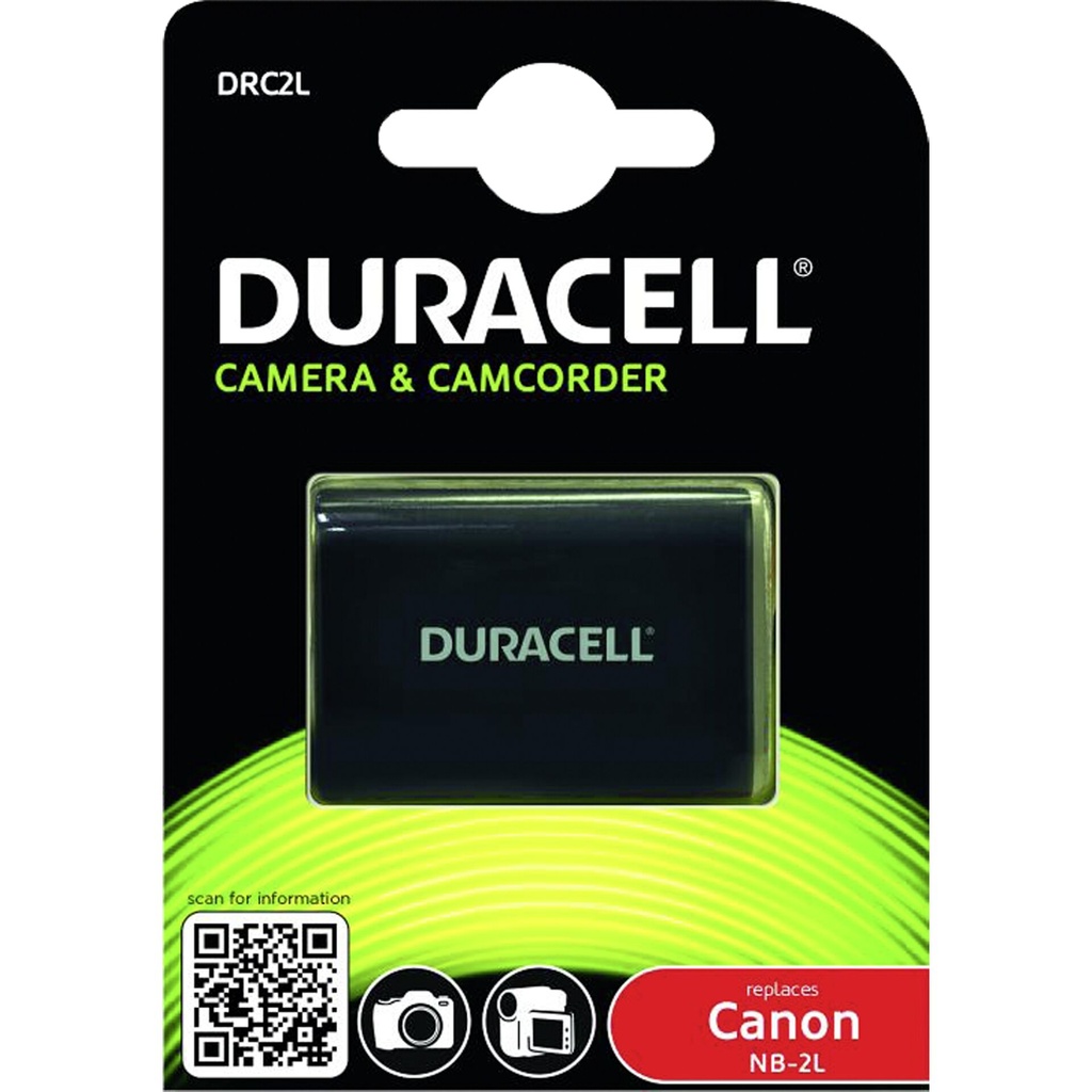 Duracell Li-Ion Battery 700mAh for Canon NB-2L