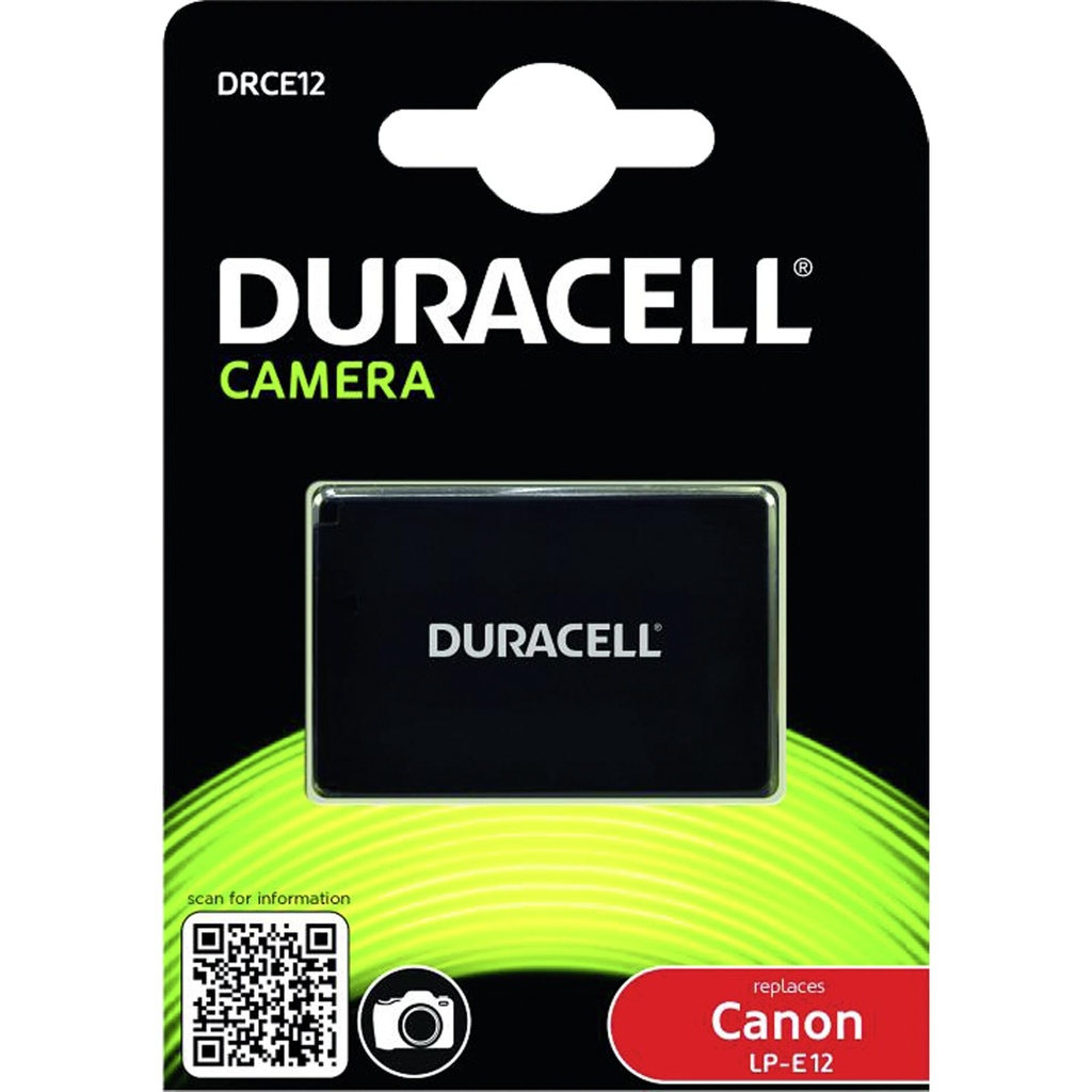 Duracell Li-Ion Akku 750 mAh for Canon LP-E12