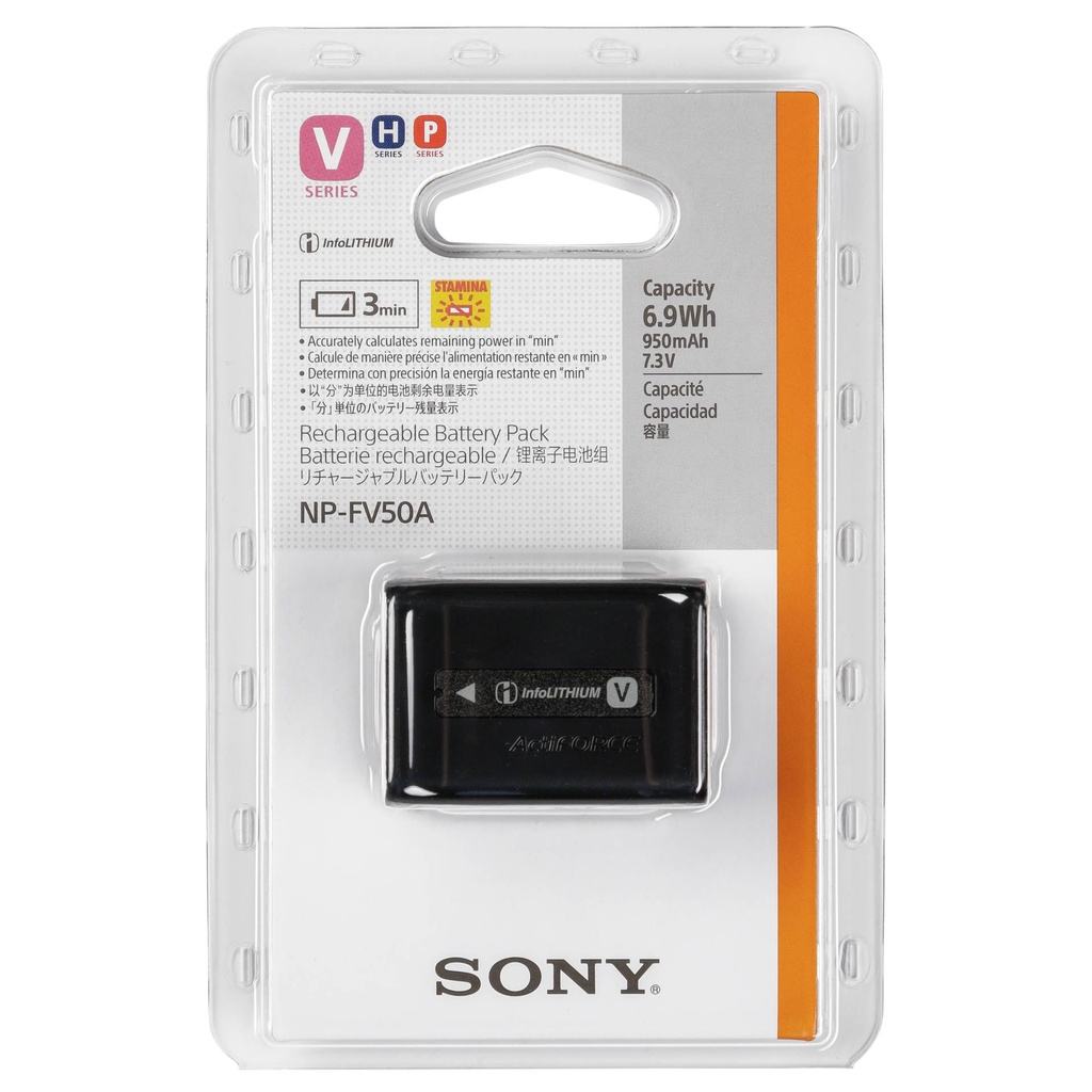 Sony NP-FV50A Li-Ion Akku for V Series