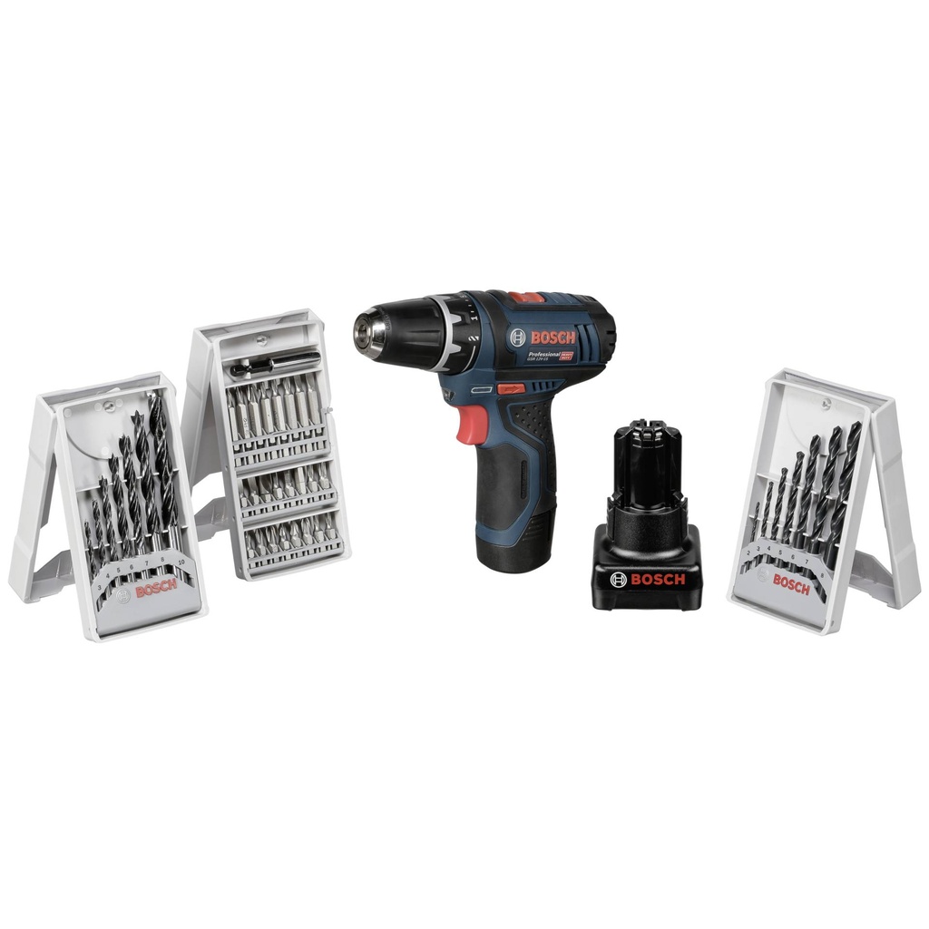 Bosch GSR 12V-15 Professional Cordless Drill Driver