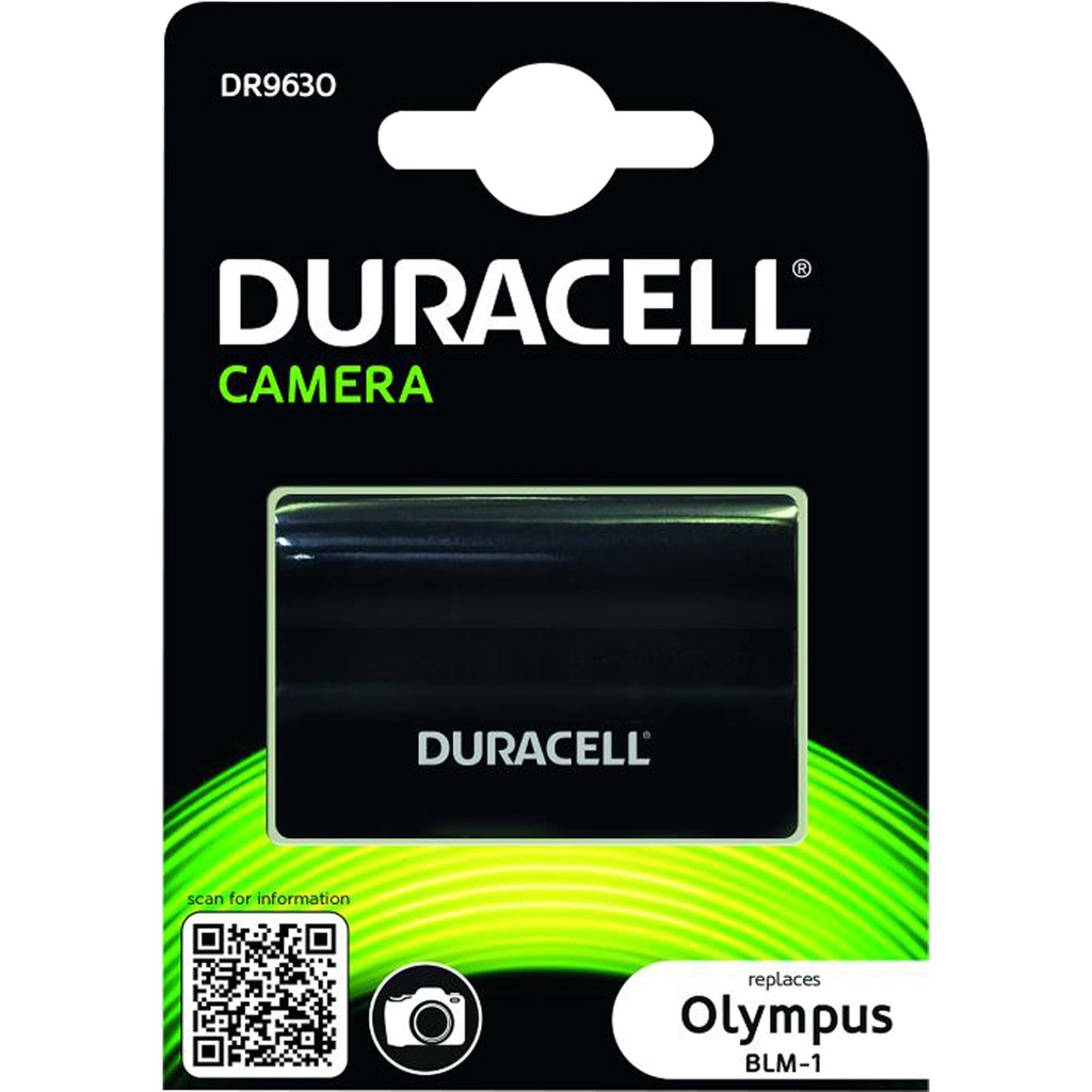 Duracell Li-Ion Akku 1600 mAh for Olympus BLM-1