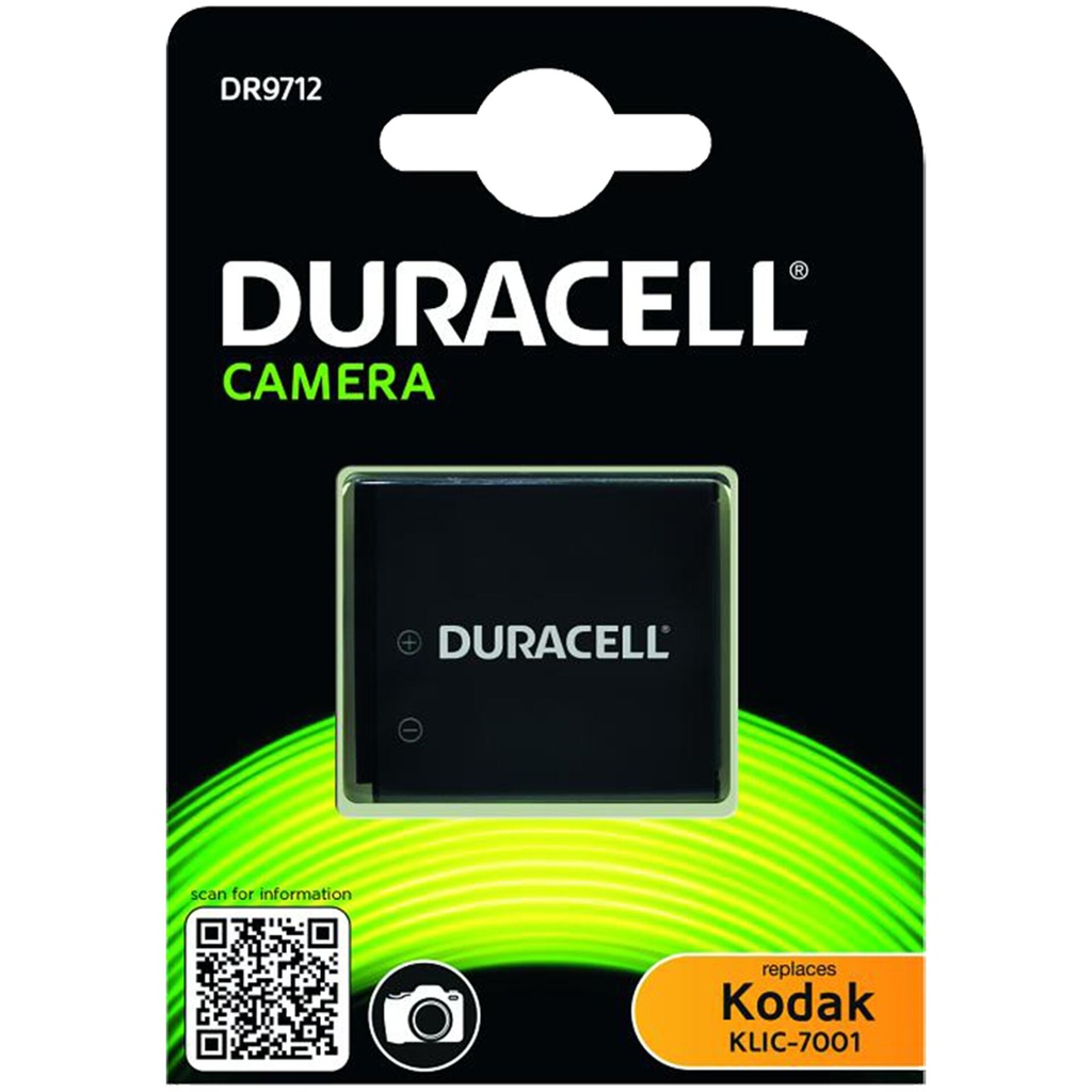 Duracell Li-Ion battery 700mAh for Kodak KLIC-7001