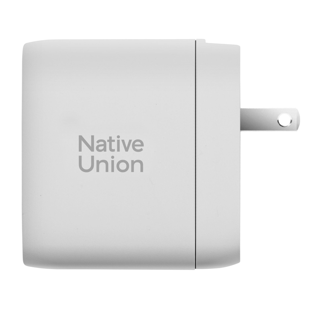 Native Union 67W USB-C PD 3-Port Fast GaN Wall Charger White