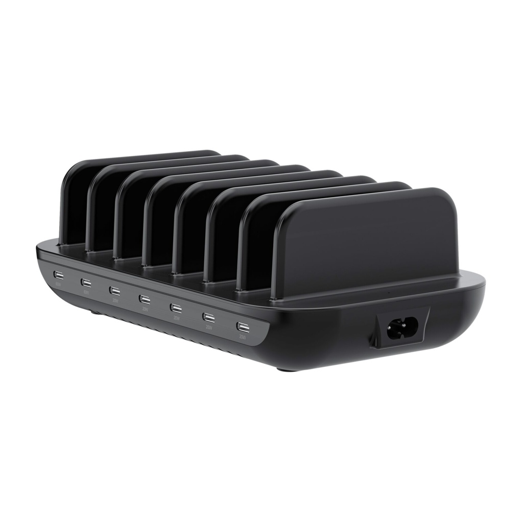 Conceptronic OZUL07B 160W 7-Port Charging Station