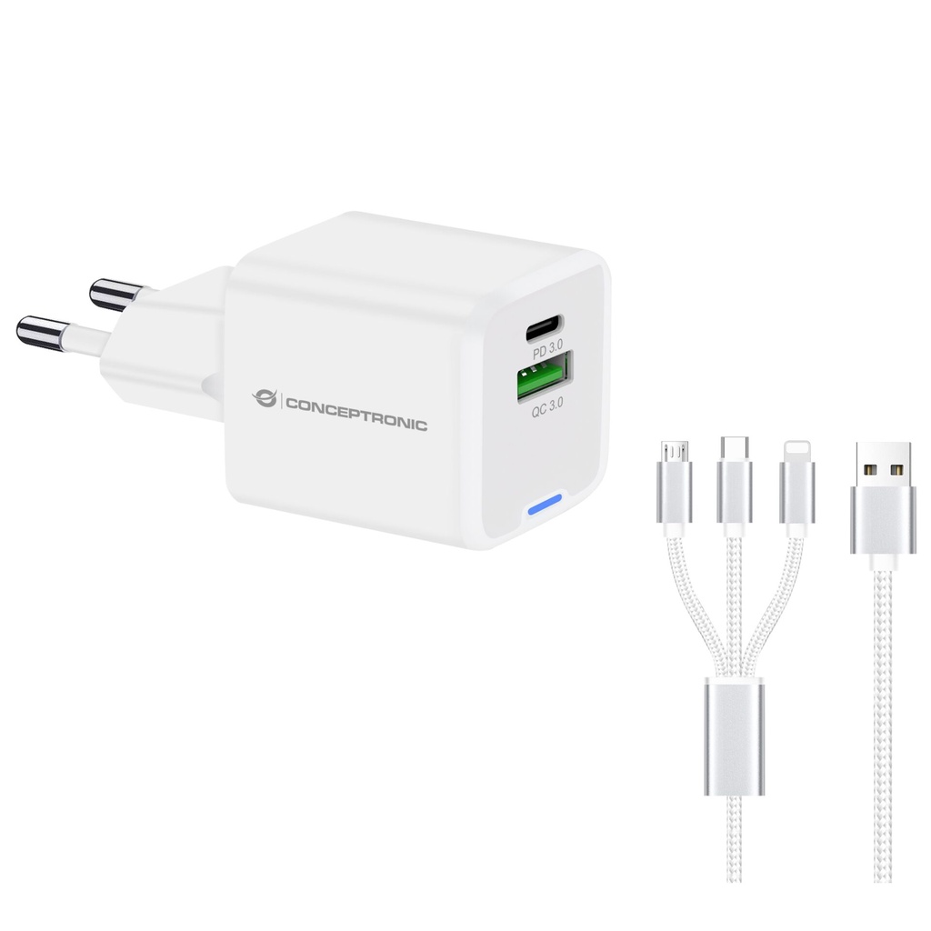 Conceptronic ALTHEA16W 2-Port 33W GaN USB PD Charger