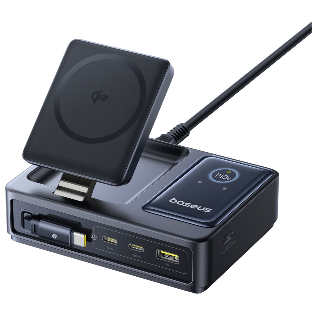 Baseus NOMOS 5-in-1 Ladegerät Wireless Charging 140W